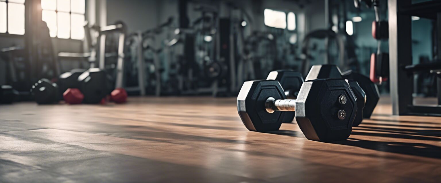 Dumbbells and resistance bands